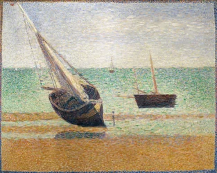 Marée basse à Grandcamp, 1885